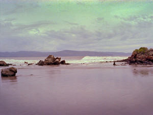 Low Tide Matanchen Bay Nayarit 1978