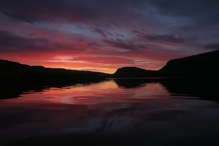 Columbia River sunrise