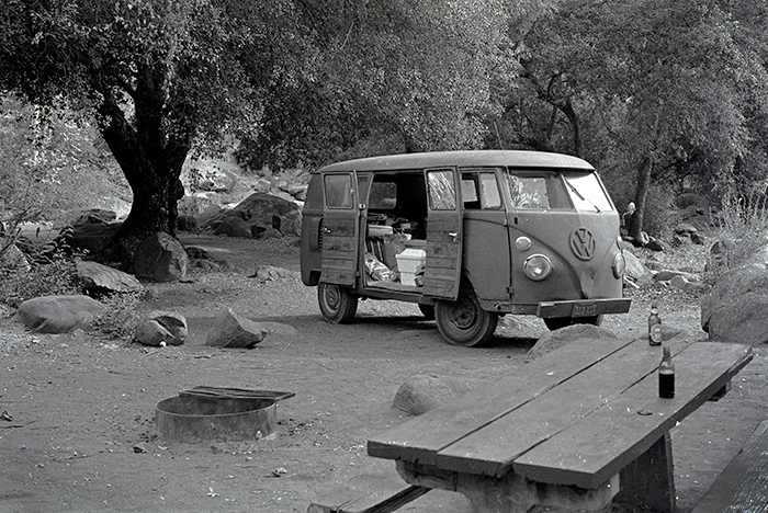 Black Canyon-Old Rust VW van