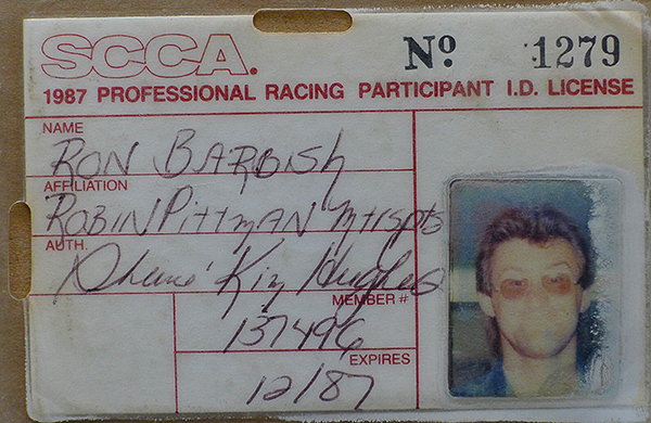 SCCA 1987