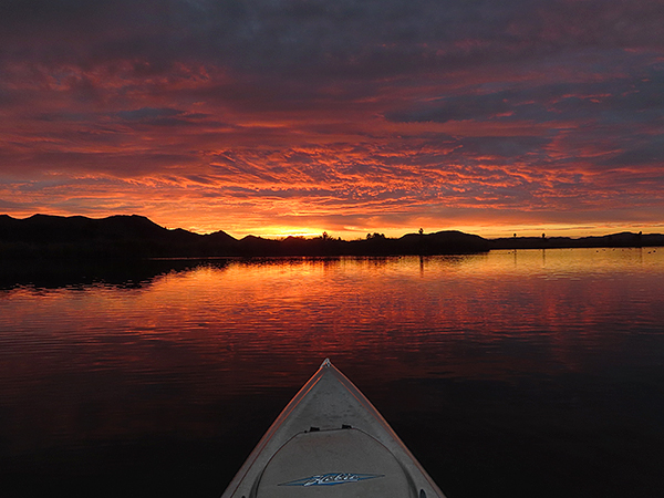 CO River sunrise