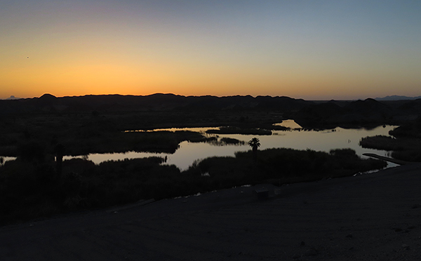 Colorado River dawn