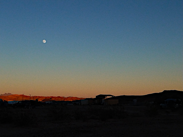 Desert moon