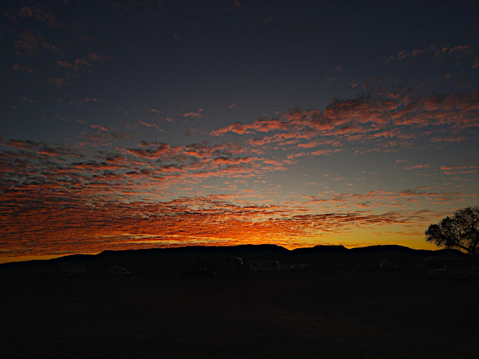 Desert sunset