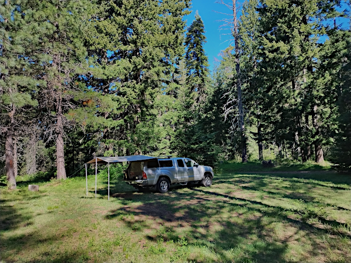 Cascade Mountain camp