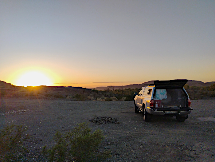 Desert sunset