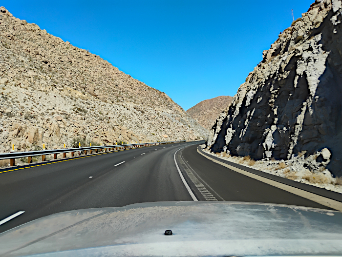 Windy SoCal mountain passes