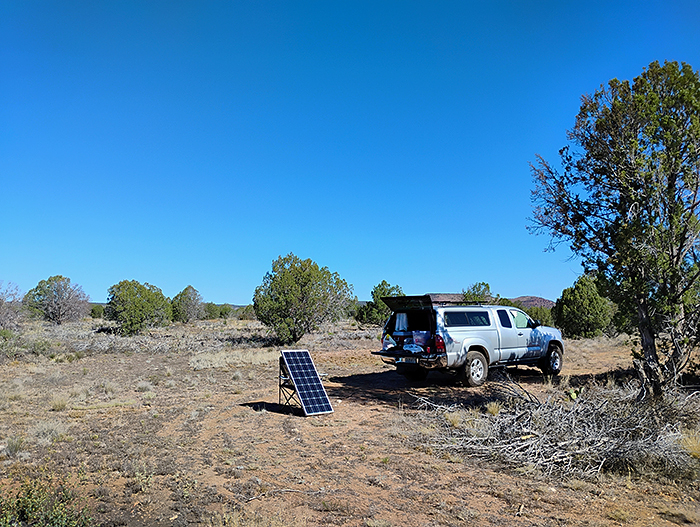 High plains campsite